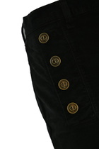 TwinSet Velvet Trousers With Buttons