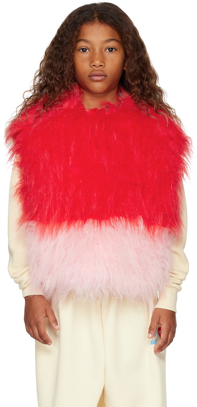 Photo: The Animals Observatory Kids Multicolor Shrew Faux-Fur Vest