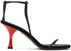 NEOUS Black Nenque Heeled Sandals