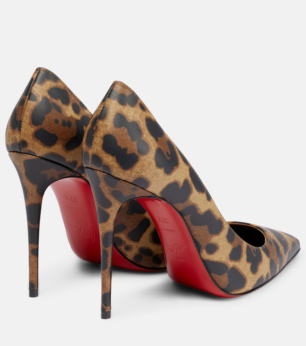 Christian louboutin leopard pumps online