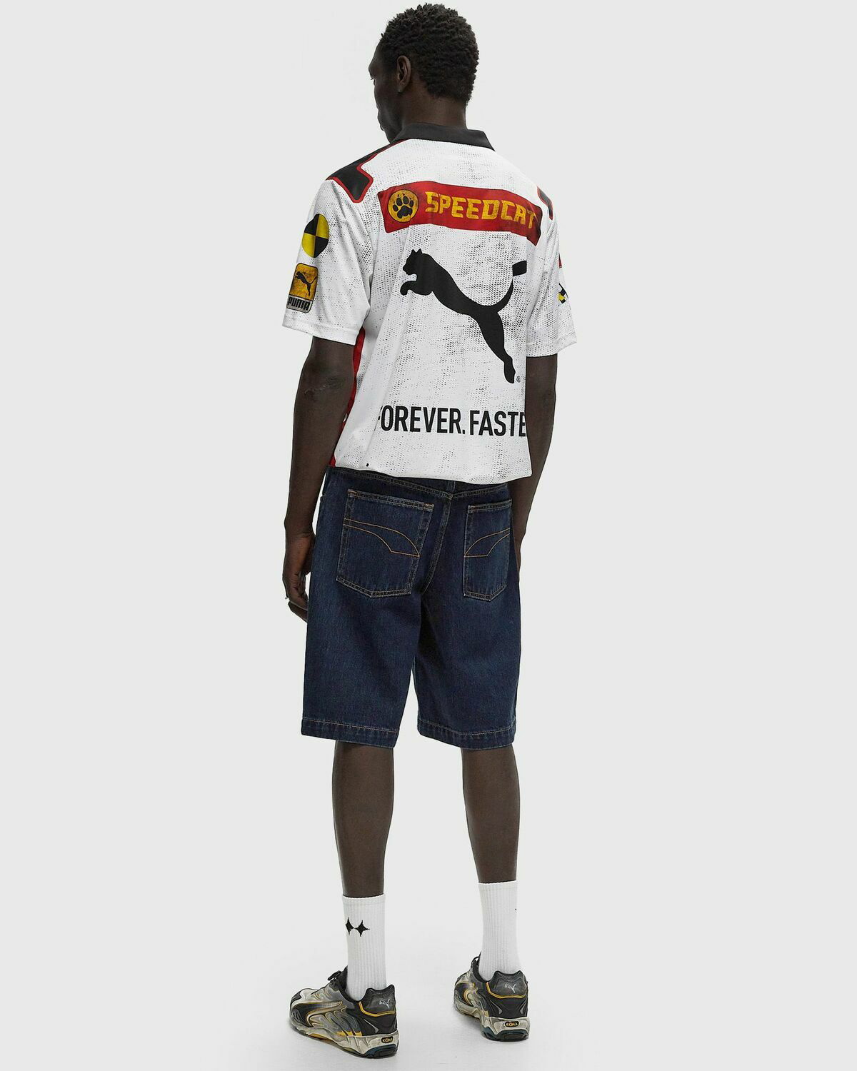Puma X Asap Rocky Team Zip Polo White Polos Puma