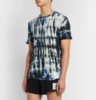 Satisfy - Tie-Dyed Cloud Merino T-Shirt - Black