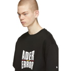 ADER error Black Form Logo T-Shirt