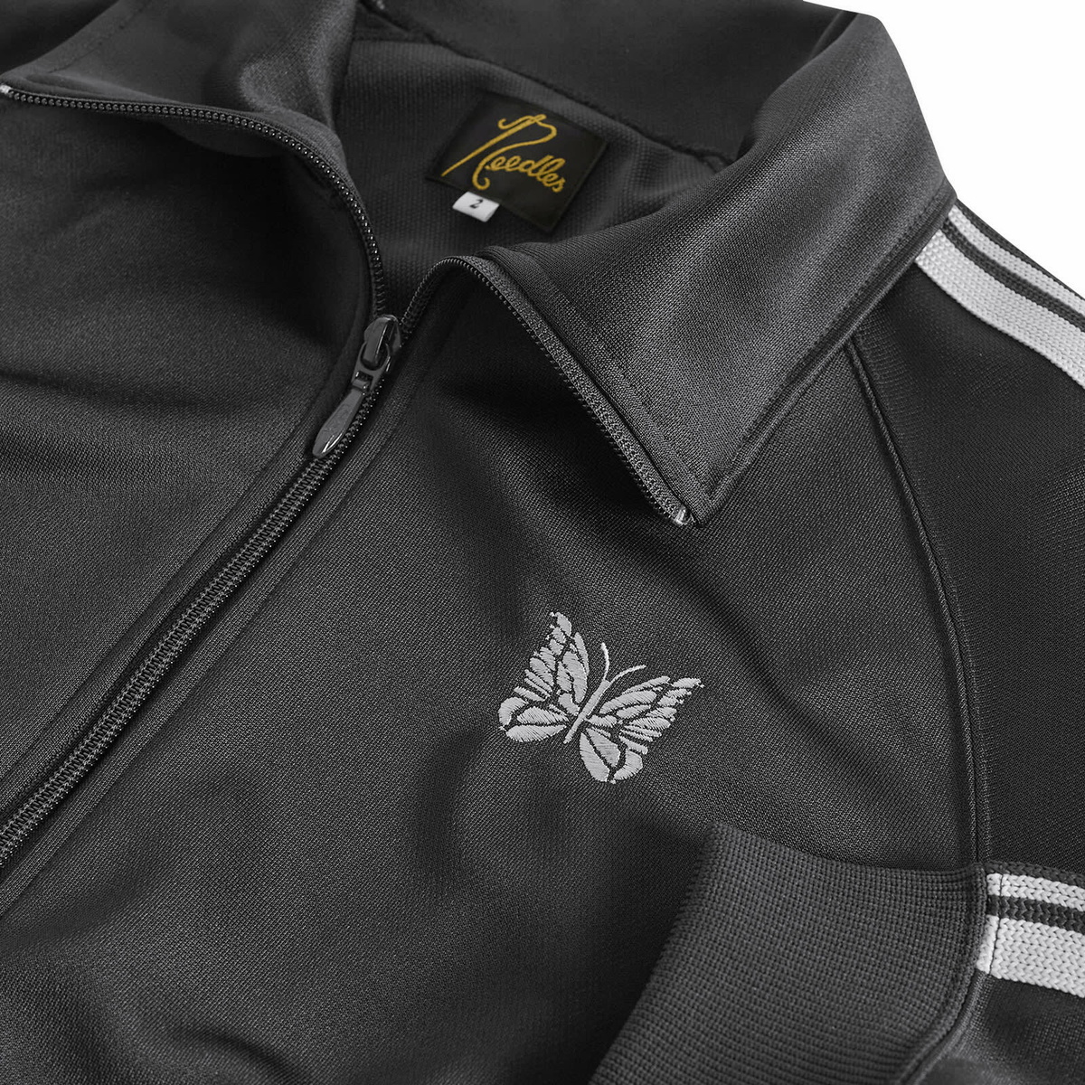 Needles Track Jacket in Charcoal