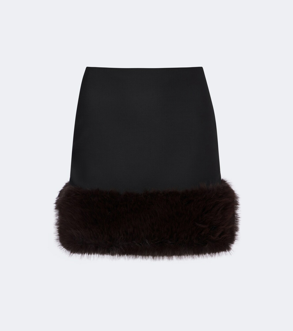 David Koma Wool-blend miniskirt