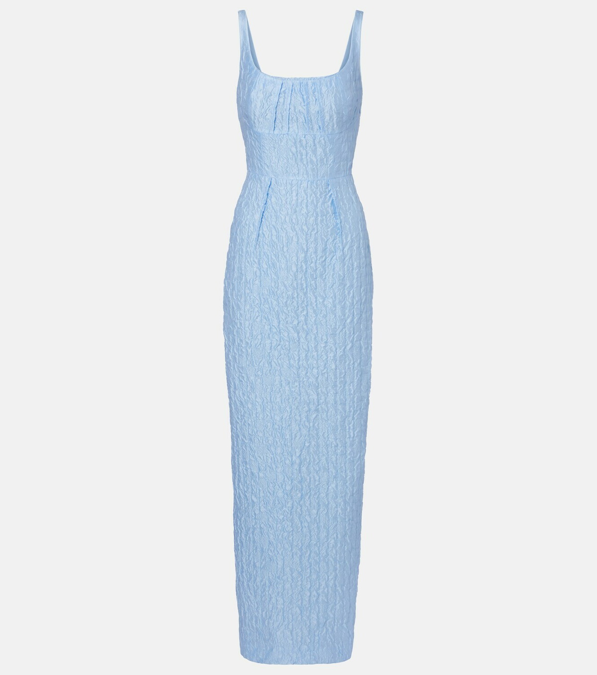 Emilia Wickstead Sharon seersucker gown