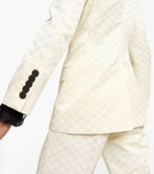 Gucci - GG jacquard double-breasted blazer