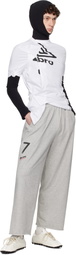 Prototypes Gray '07' Cropped Sweatpants