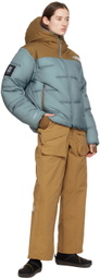 UNDERCOVER Blue & Brown The North Face Edition Nuptse Down Jacket