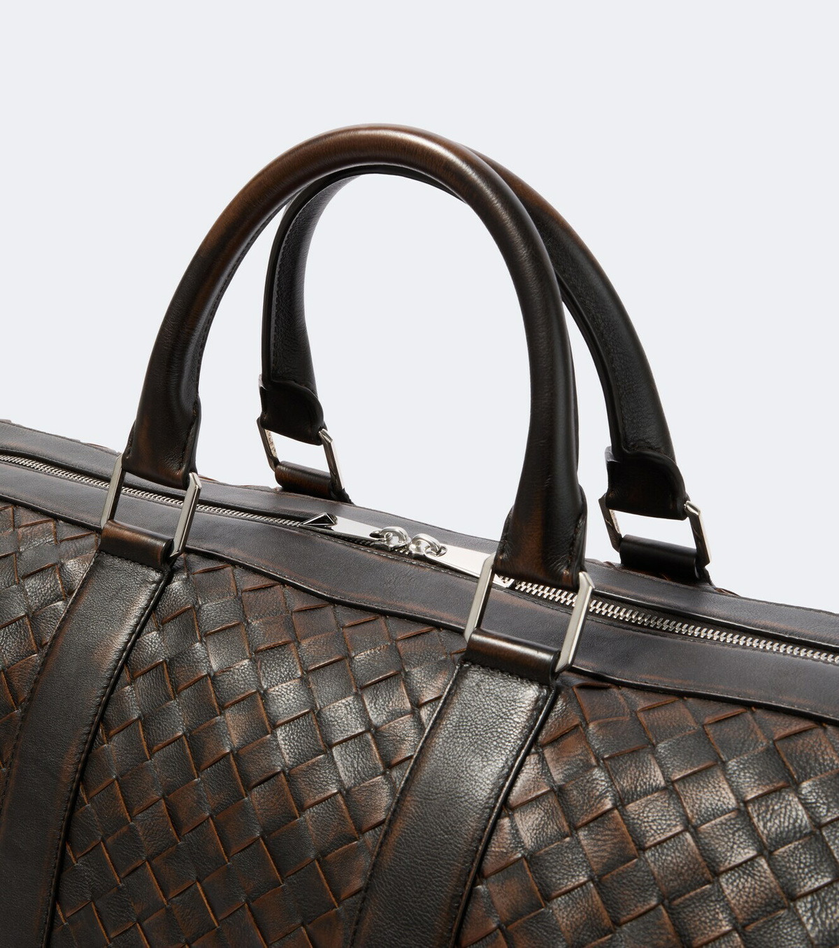 Bottega Veneta Intrecciato leather duffel bag