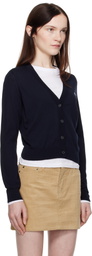 A.P.C. Navy Josephine Cardigan
