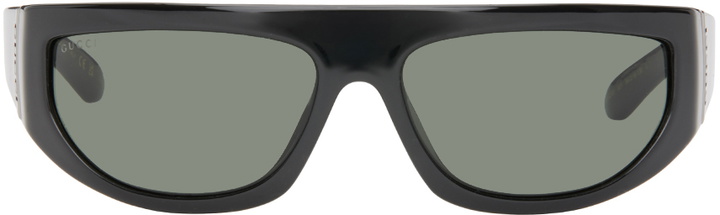 Photo: Gucci Black Wrapped Sunglasses