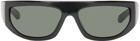 Gucci Black Wrapped Sunglasses