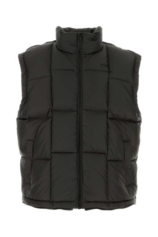 Photo: VETEMENTS Dark Brown Polyester Down Jacket