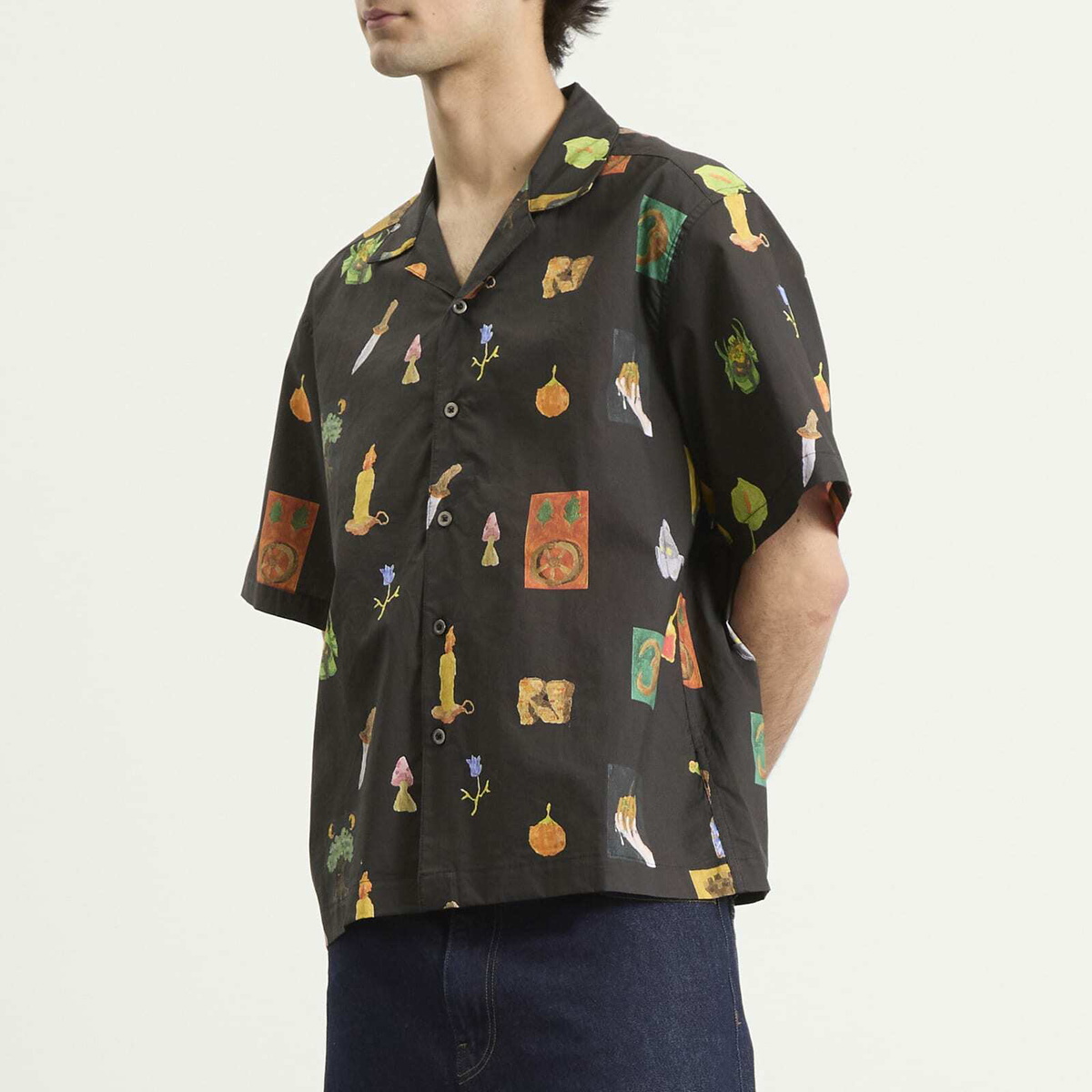 Heresy Men's Motley Shirt in Black
