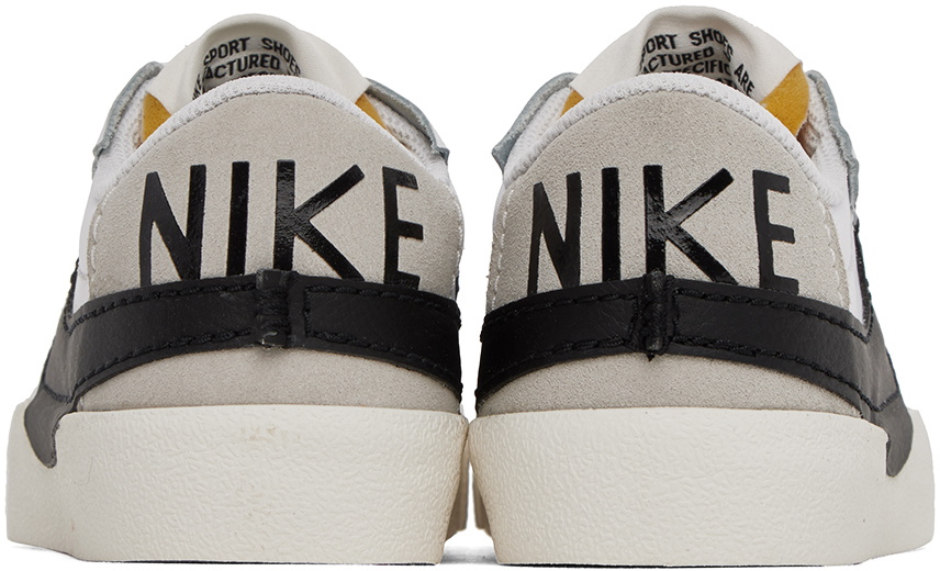 Nike White Blazer '77 Jumbo Low Sneakers