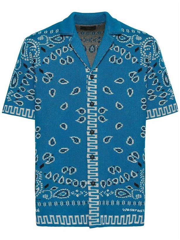 Photo: ALANUI - Bandana Print Cotton Piqué Shirt
