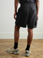 FrizmWORKS - Nyco Straight-Leg Nylon and Cotton-Blend Cargo Shorts - Black