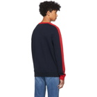 Polo Ralph Lauren Navy and Red Logo Sweater