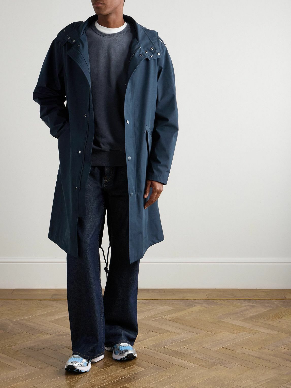 A.P.C. - Antonin Shell Parka - Blue