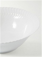 Buccellati - Double Rouche Porcelain Salad Bowl