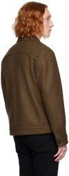 BOSS Brown Slim-Fit Jacket