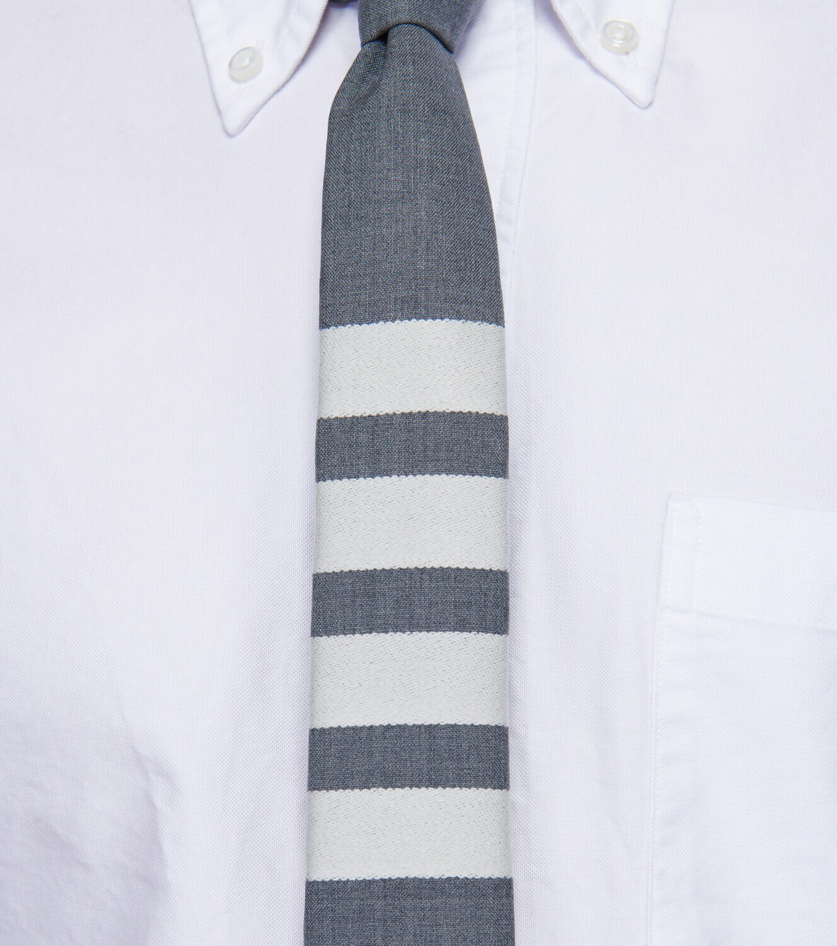 Thom Browne 4-Bar wool tie