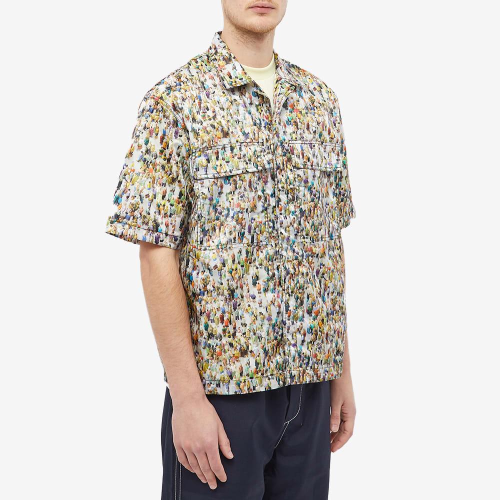 SUNNEI OVER SHIRT W DOUBLE SLEEVES シャツ