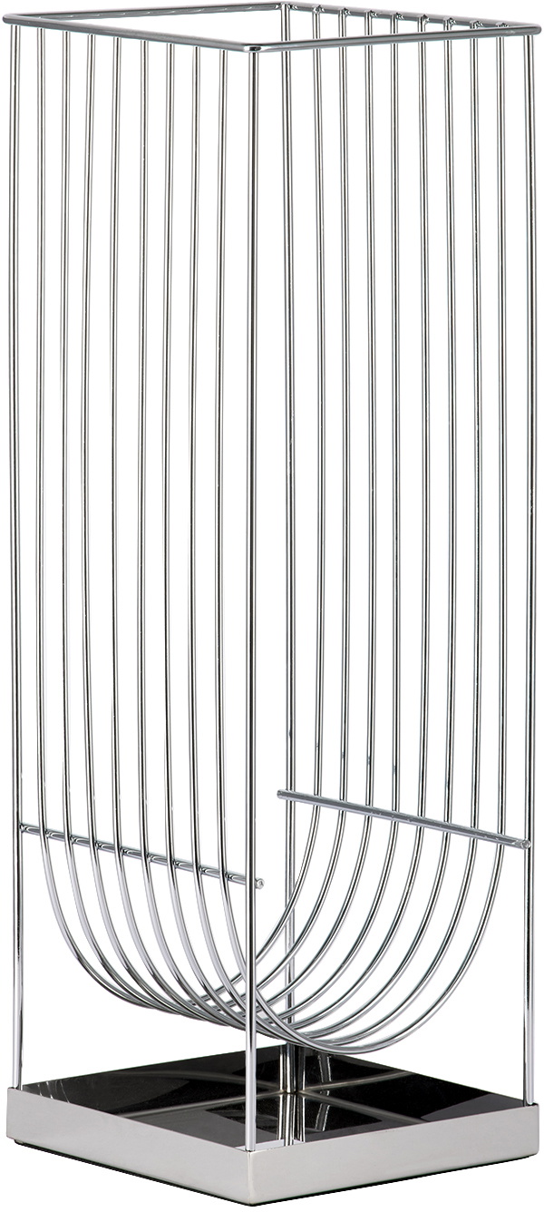 AYTM Silver Curva Umbrella Stand