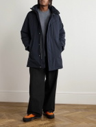 Stone Island - Logo-Appliquéd SHELL-R_e.dye® PrimaLoft® Coat - Blue