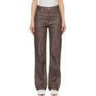 A.P.C. Brown Arno Jeans