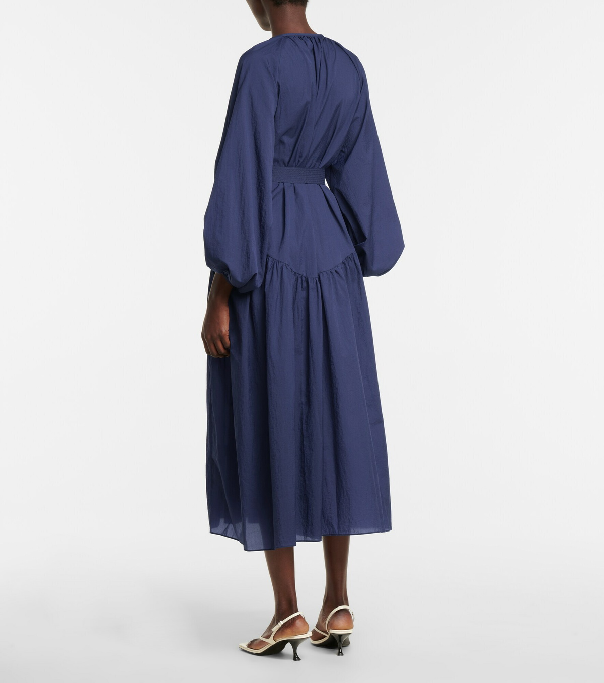 Deveaux New York - Ruth cotton midi dress