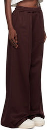 Reebok Classics Burgundy Wide Lounge Pants