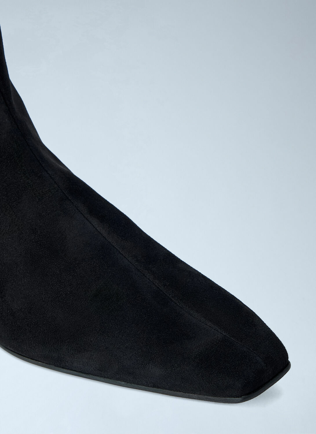 Toteme Zipped Suede Chelsea Boots