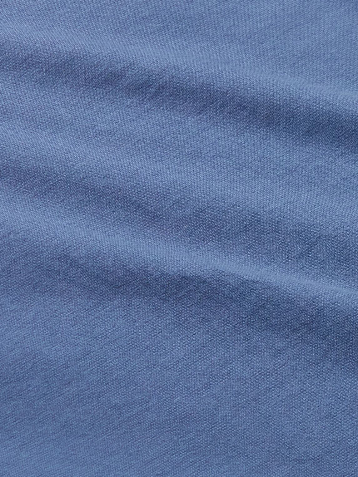 DOPPIAA - Aaktion Cotton-Jersey T-Shirt - Blue DOPPIAA