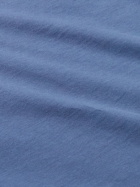 DOPPIAA - Aaktion Cotton-Jersey T-Shirt - Blue