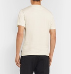 Fendi - Logo-Embroidered Cotton-Jersey T-Shirt - Cream