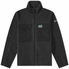 Napapijri Men's Polar Fleece Jacket in Black