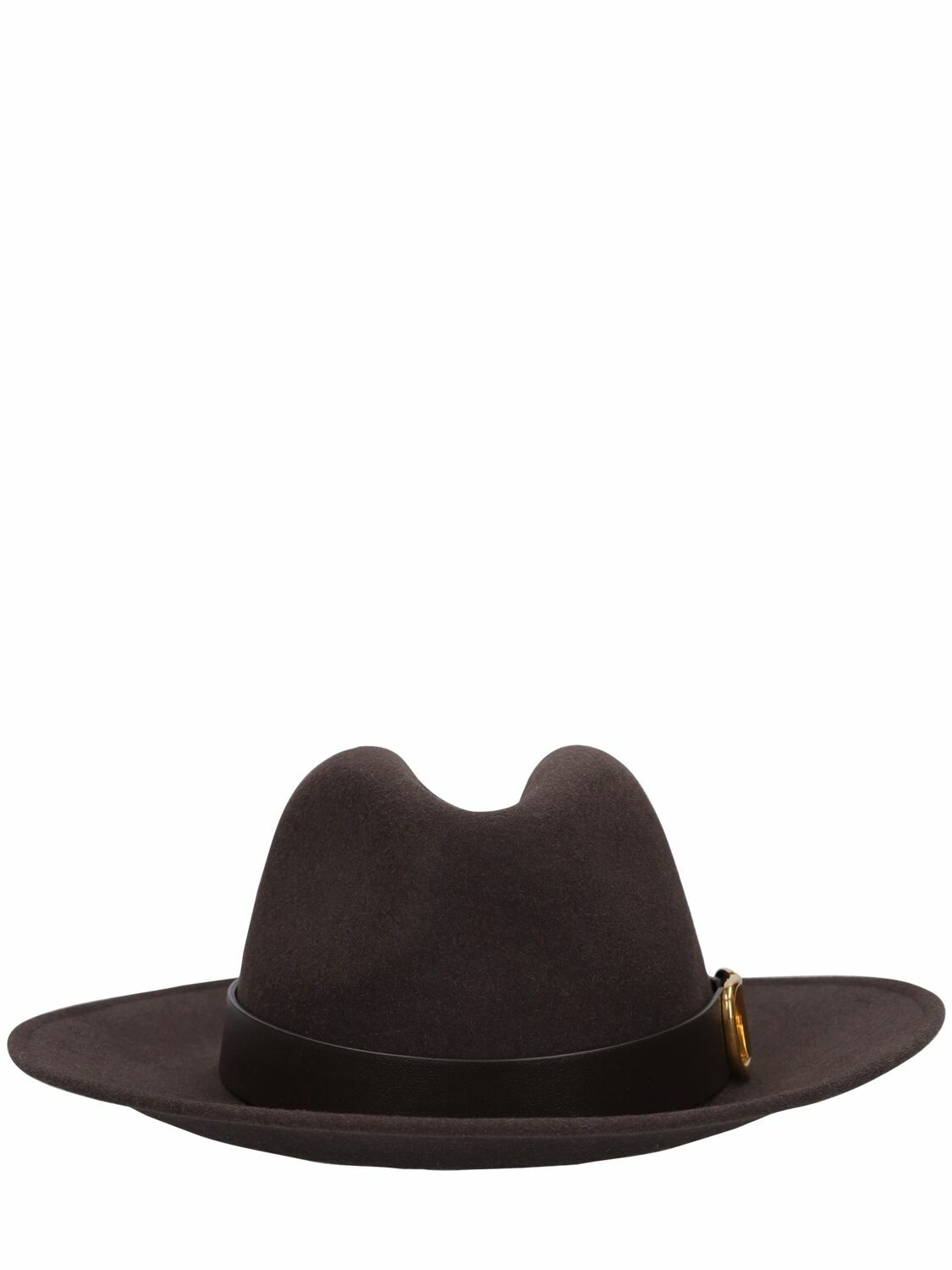 VALENTINO GARAVANI - V Logo Signature Fedora Hat Valentino VALENTINO GARAVANI - V Logo Signature Fedora Hat Valentino
