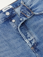 AGOLDE - Magnus Straight-Leg Distressed Organic Cotton Jeans - Blue