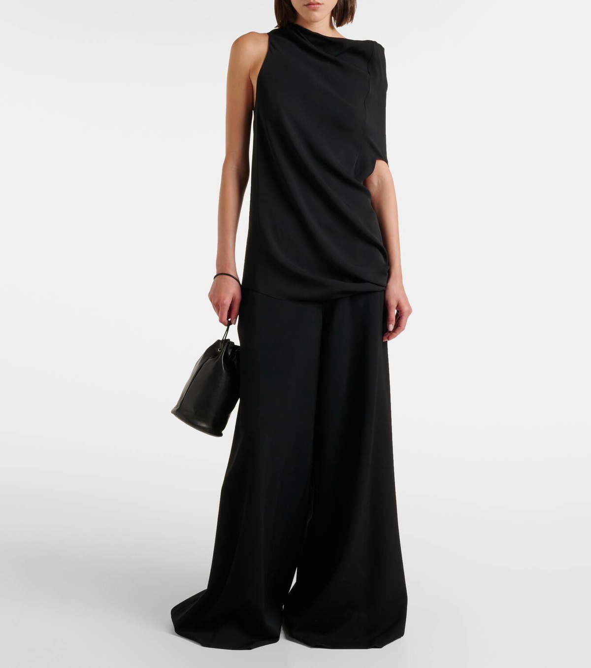 The Row Sporty leather pouch The Row