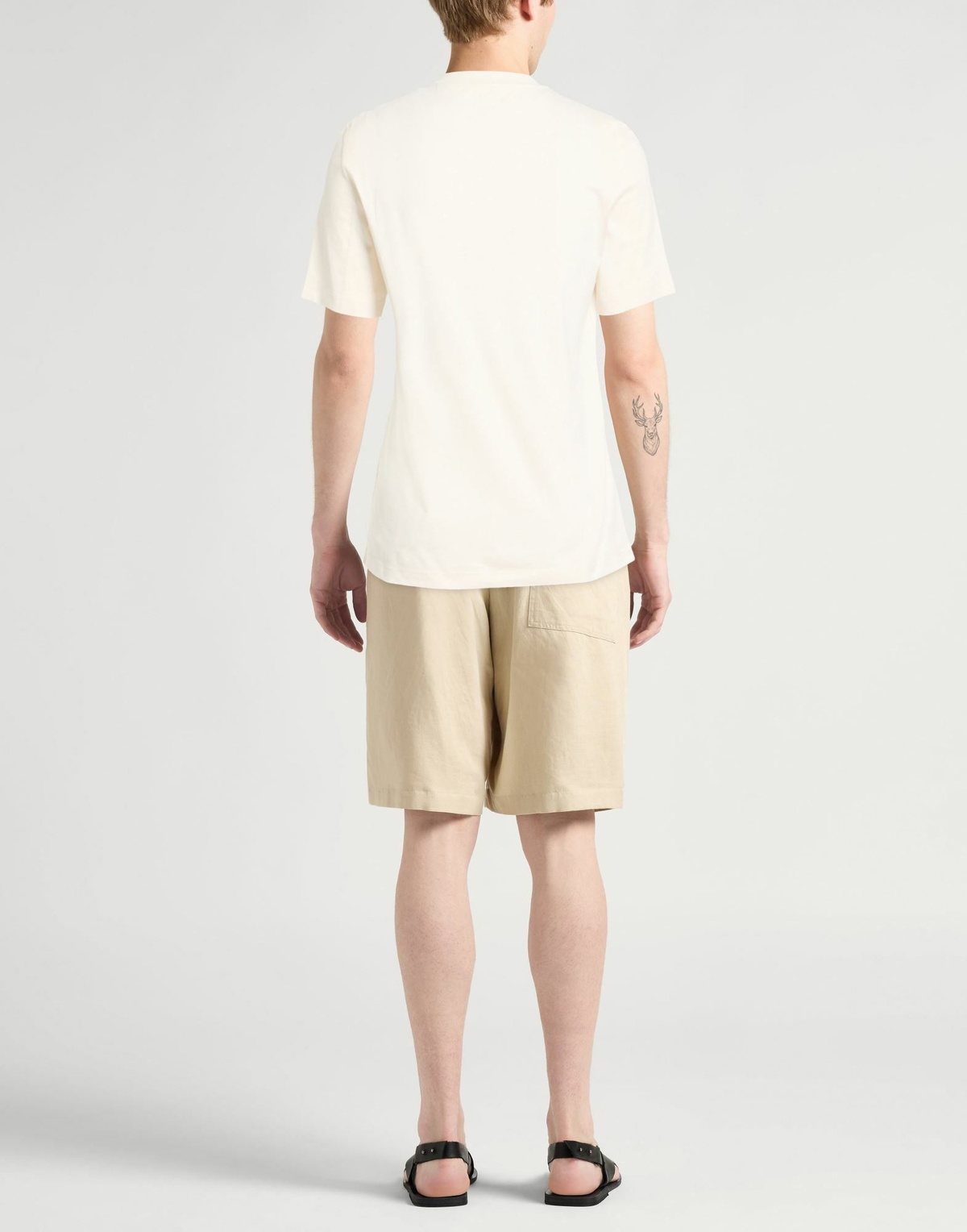 Brunello Cucinelli Mens T-shirt Ivory