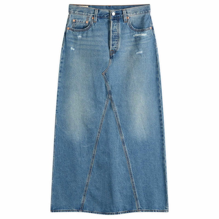 Photo: Levi's Women's Levis Iconic Long Skirt in Verified Vintage Ski