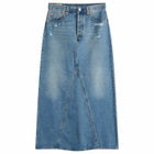 Levi's Women's Levis Iconic Long Skirt in Verified Vintage Ski