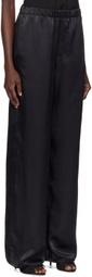 Ludovic de Saint Sernin Black Elasticized Waistband Trousers