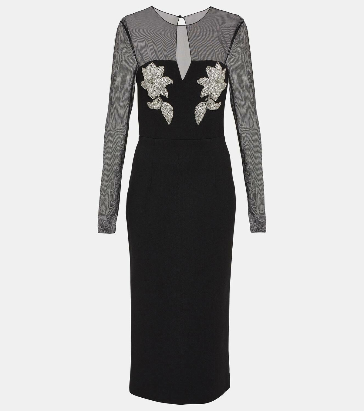 Rebecca Vallance Ginevra embellished midi dress Rebecca Vallance