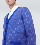 Gucci GG jacquard wool cardigan