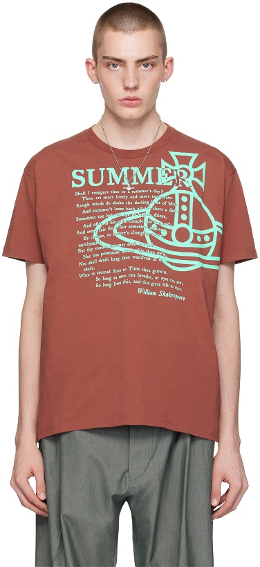 Photo: Vivienne Westwood Brown Summer Classic T-Shirt