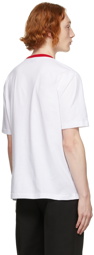 Lanvin White Jersey Logo T-Shirt