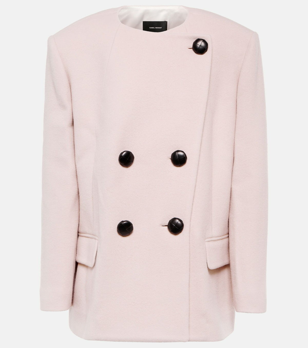 【関税込み】Isabel Marant オフホワイト Ebrigdi ジャケット Isabel Marant - Ebridgi wool and cashmere jacket Isabel Marant